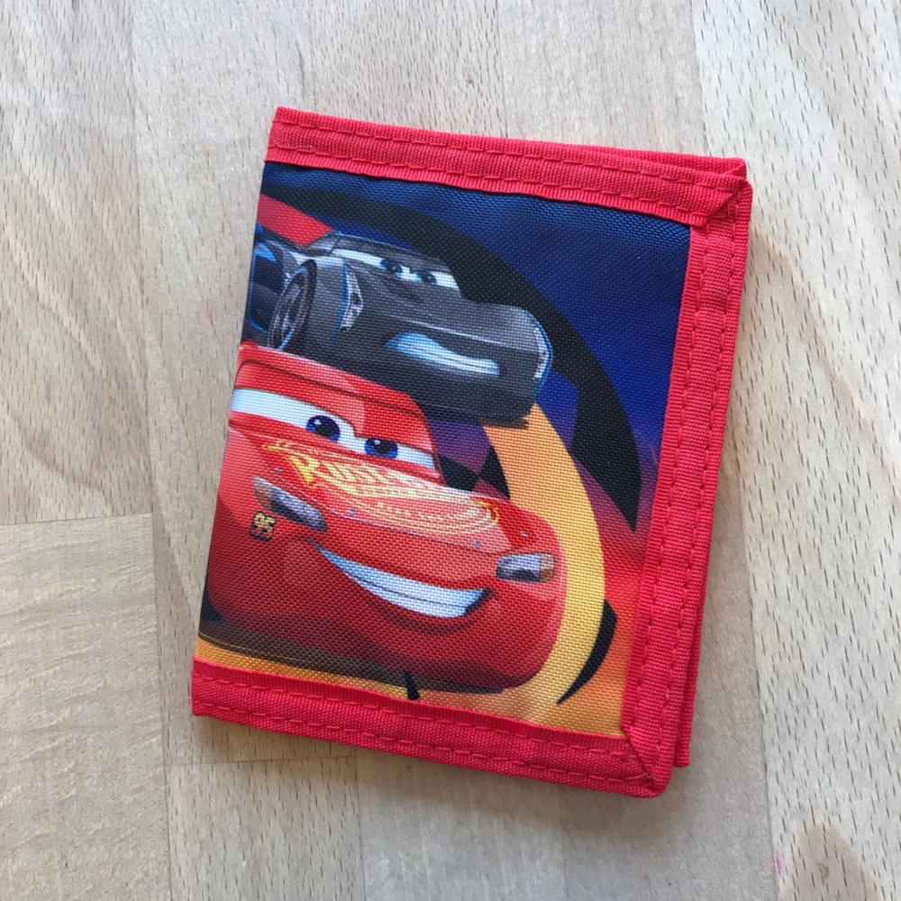 Disney Cars 3 Velcro Wallet